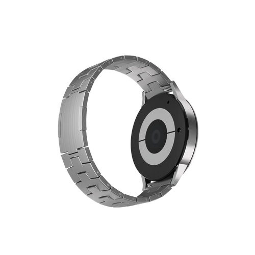 Bracelet titane grain (fermoir plat) Suunto Nautic S (argent)