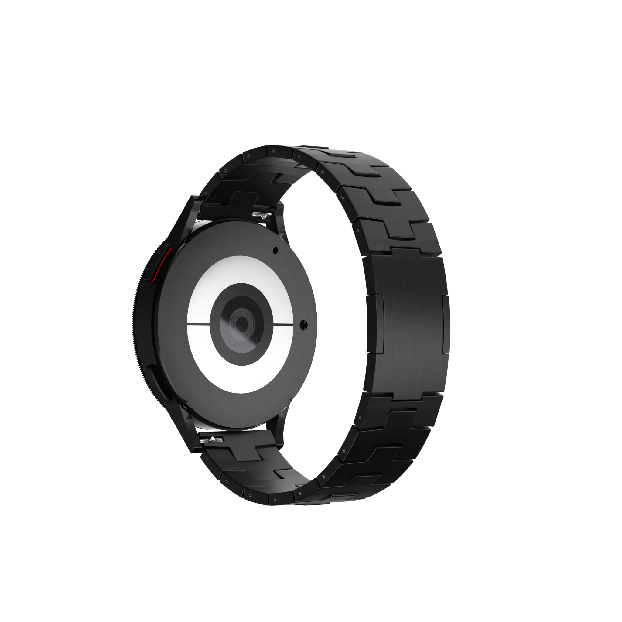 Bracelet titane grain (fermoir plat) Suunto Nautic S (noir)
