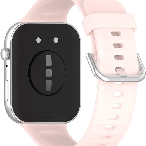 Bracelet silicone Huawei Watch Fit 4 (rose clair)