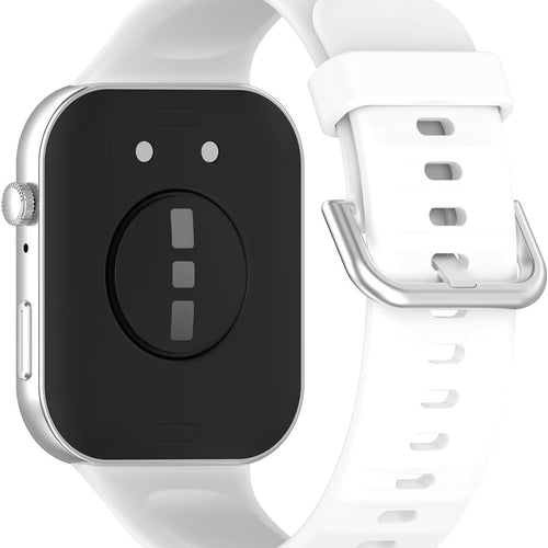 Bracelet silicone Huawei Watch Fit 5 (blanc)