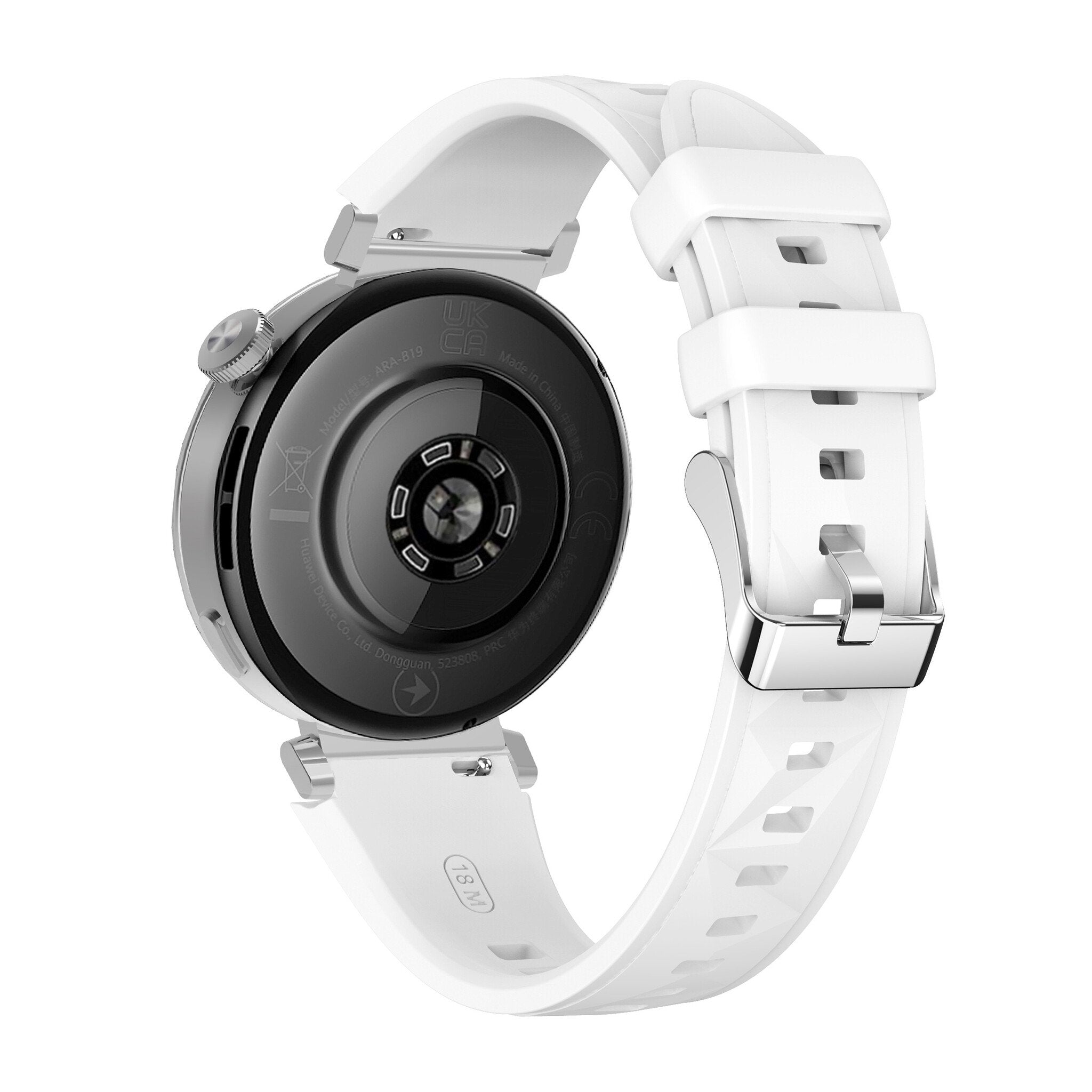 Bracelet silicone premium Huawei Watch GT 4 41mm (blanc)