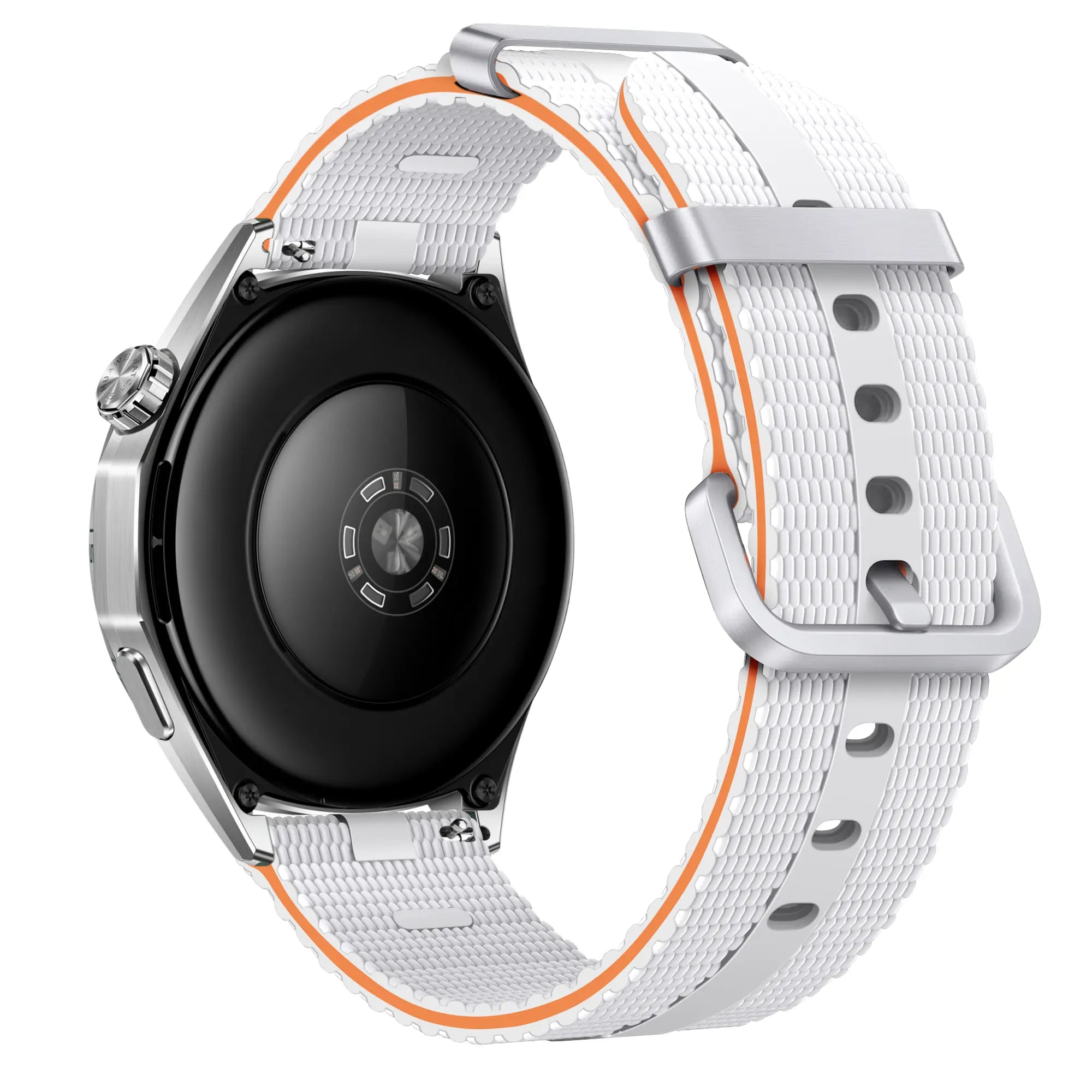 Bracelet active silicone Amazfit Active 3 Premium (blanc)