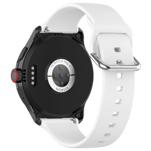 Bracelet silicone avec boucle Coros Apex 4 - 46mm (blanc)