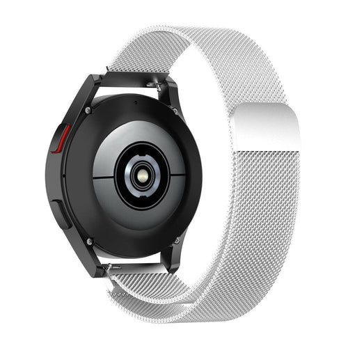 Bracelet milanais Garmin Vivomove 3 (argent)