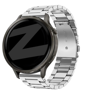 Bandz Bracelet acier 'Classic' Garmin Forerunner 255s (argent)