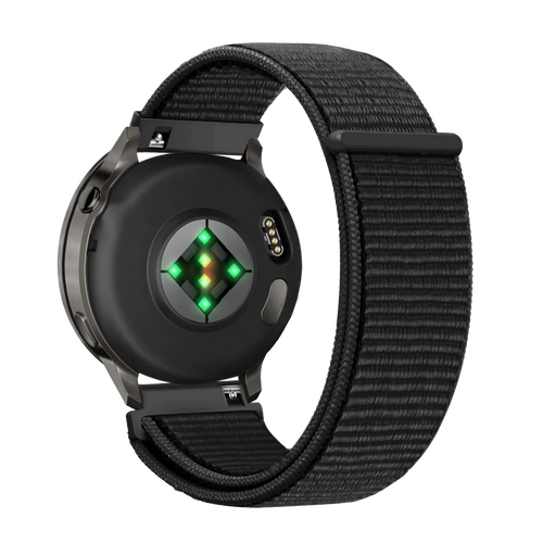 Bandz Bracelet nylon Loop Garmin Venu 4 - 41mm (noir)