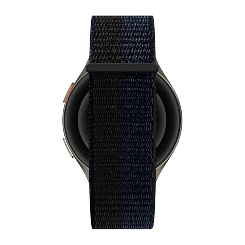 Bandz Bracelet nylon 'Easy Fit' Noise Endeavour 2 (noir/bleu)