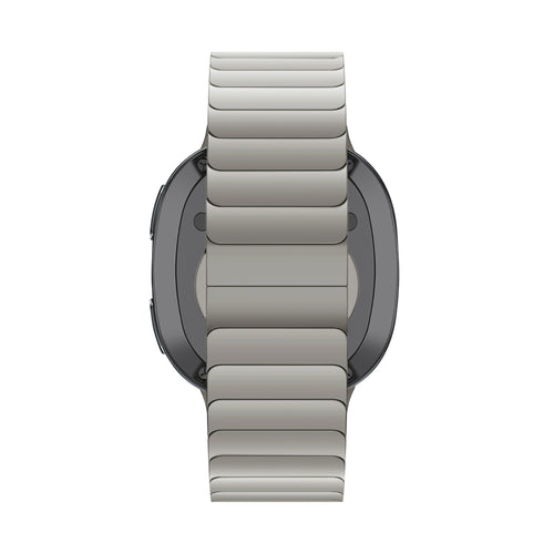 Bandz Bracelet acier 'One Bead' Samsung Galaxy Watch 8 Classic (titane)