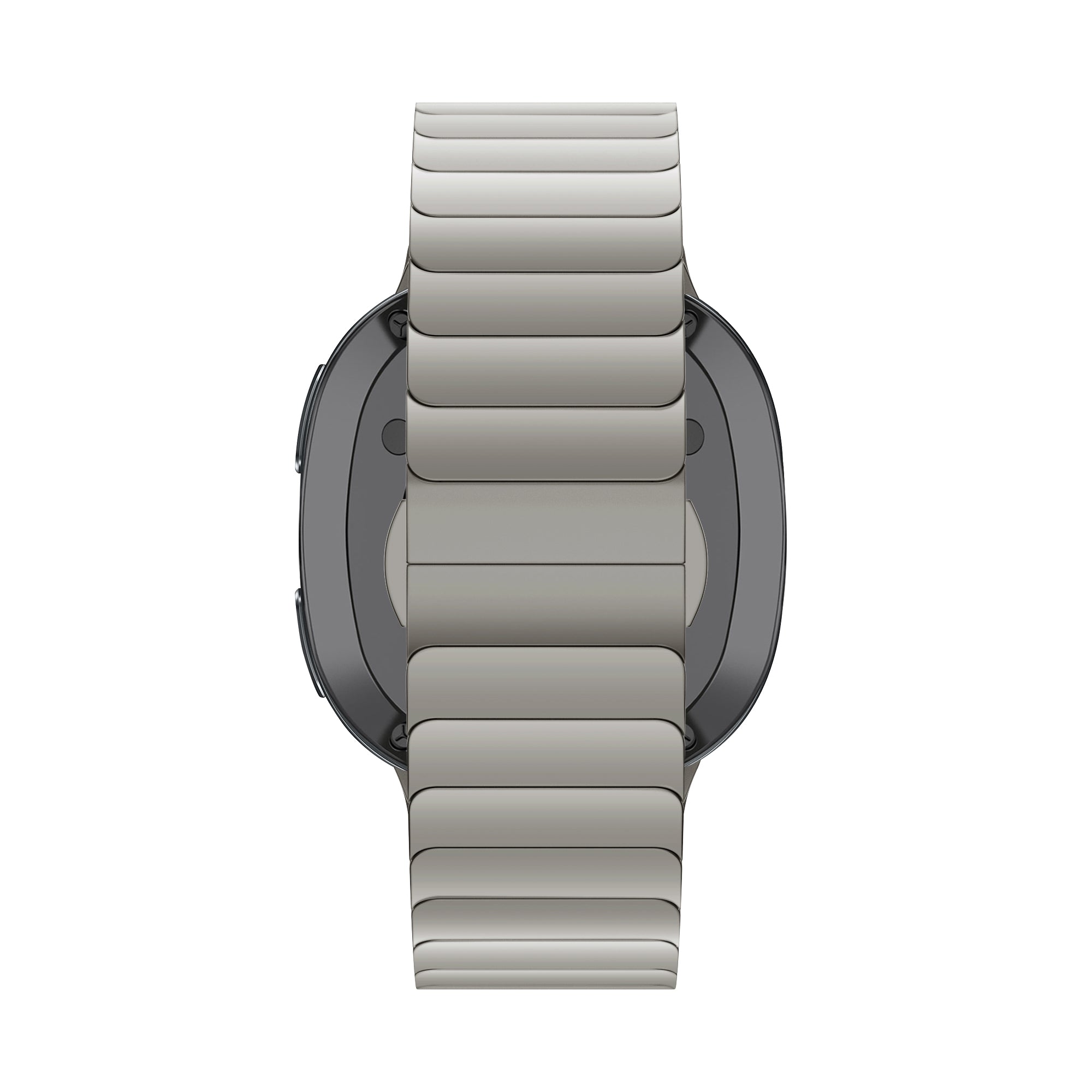 Bandz Bracelet acier 'One Bead' Samsung Galaxy Watch 8 Classic (titane)