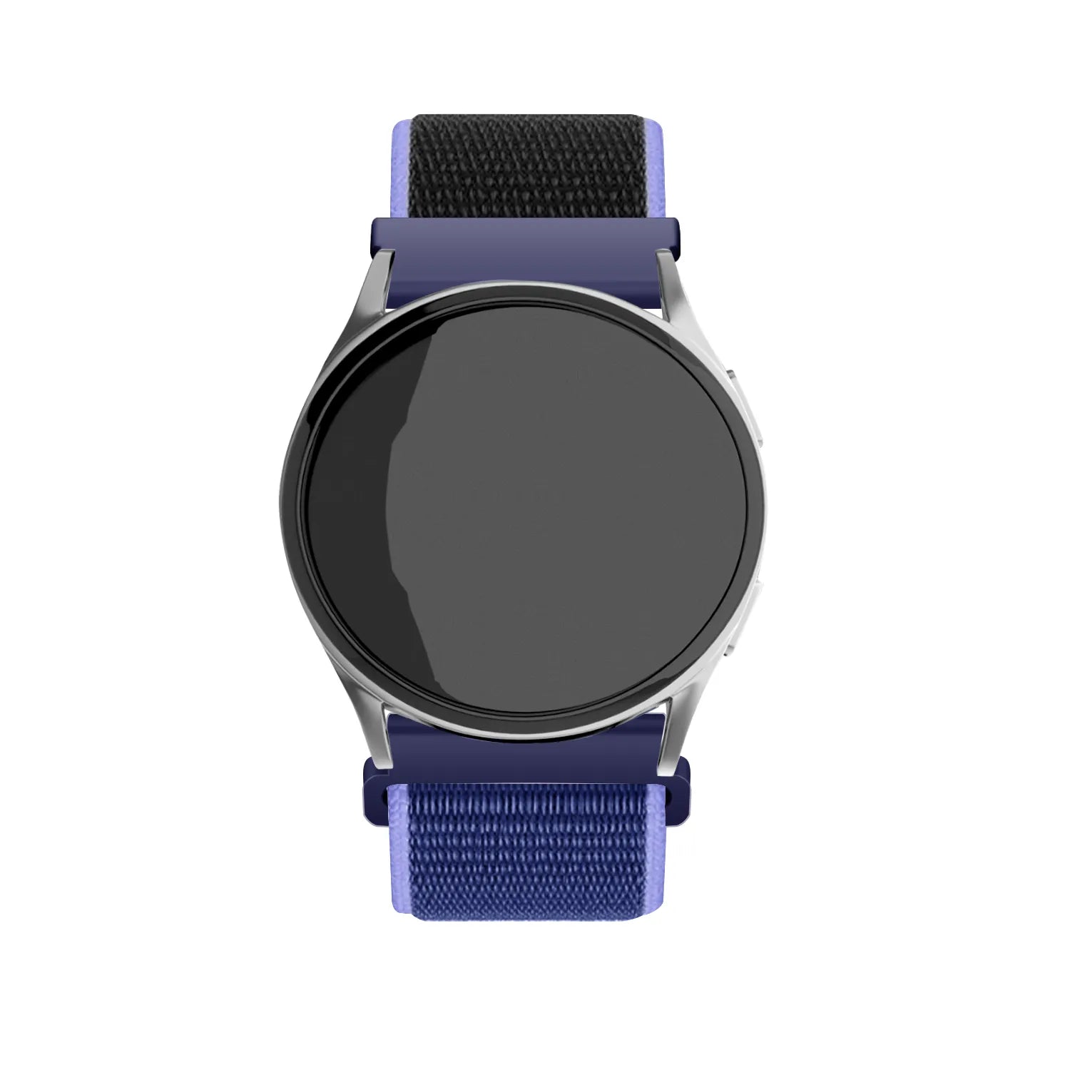 Bracelet nylon Garmin Venu 4 - 45mm (bleu/noir)