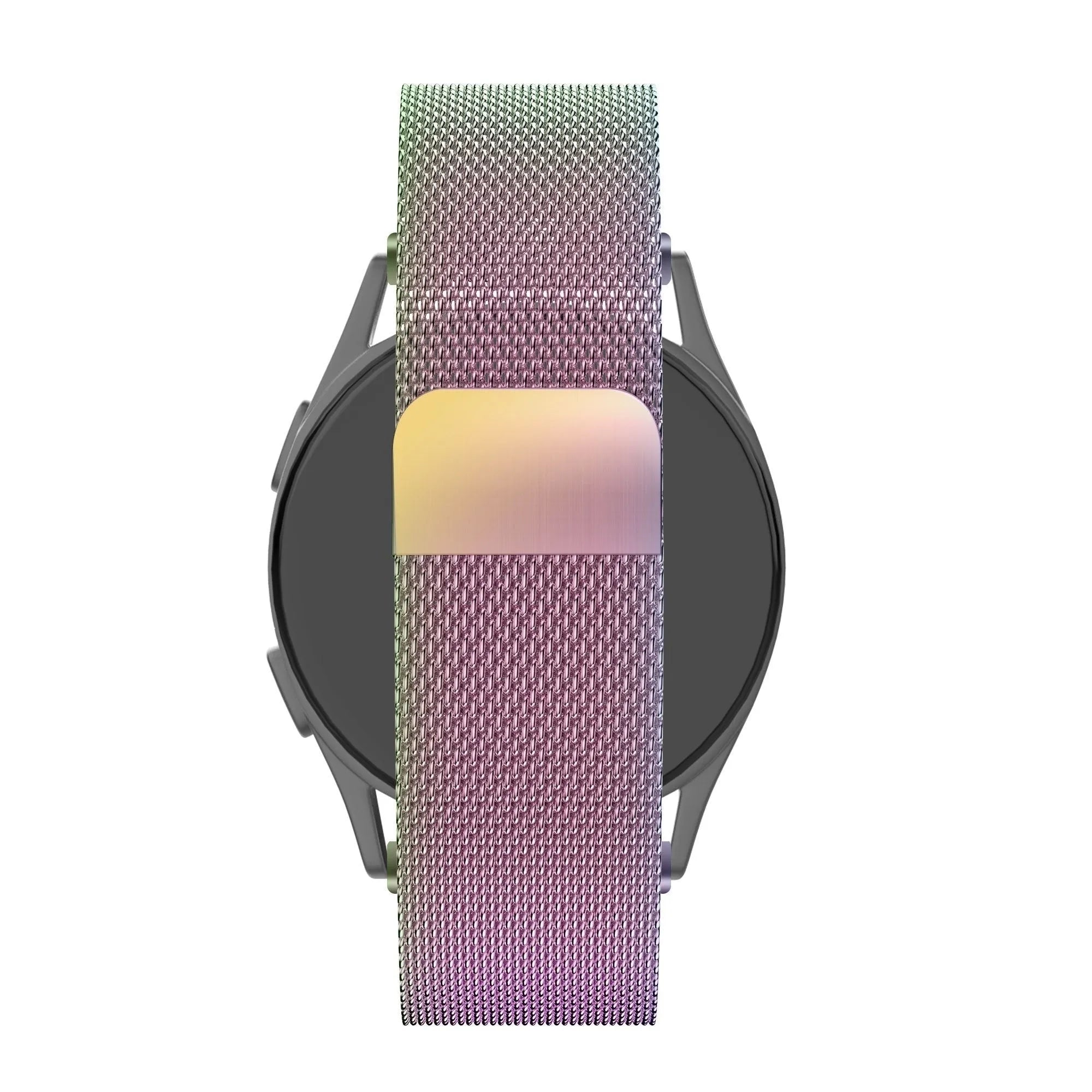 Bandz Bracelet milanais 'Loop' Pebble Round 2 - 20mm (arc-en-ciel)