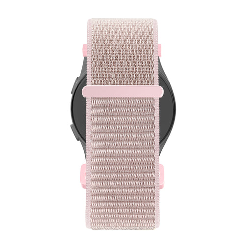 Bandz Bracelet nylon Loop Garmin Approach S40 (rose or)