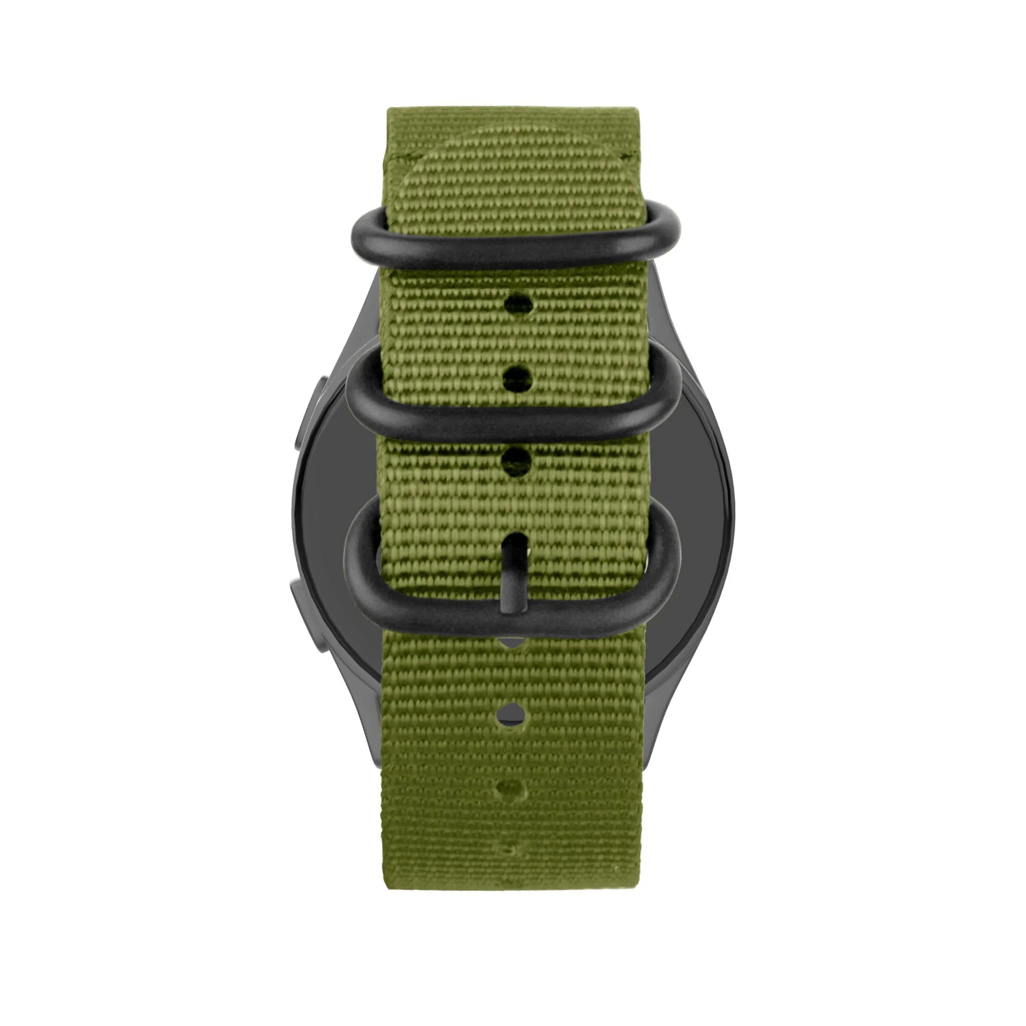 Bandz Bracelet nylon avec boucle Amazfit Bip 5 (vert)