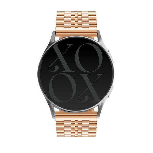 Bracelet acier xoxo Wildhearts Samsung Galaxy Watch 3 45mm (rose/doré)