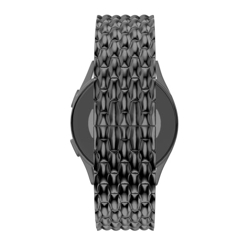 Bandz Bracelet acier 'Dragon' Huawei Watch Ultimate (noir)