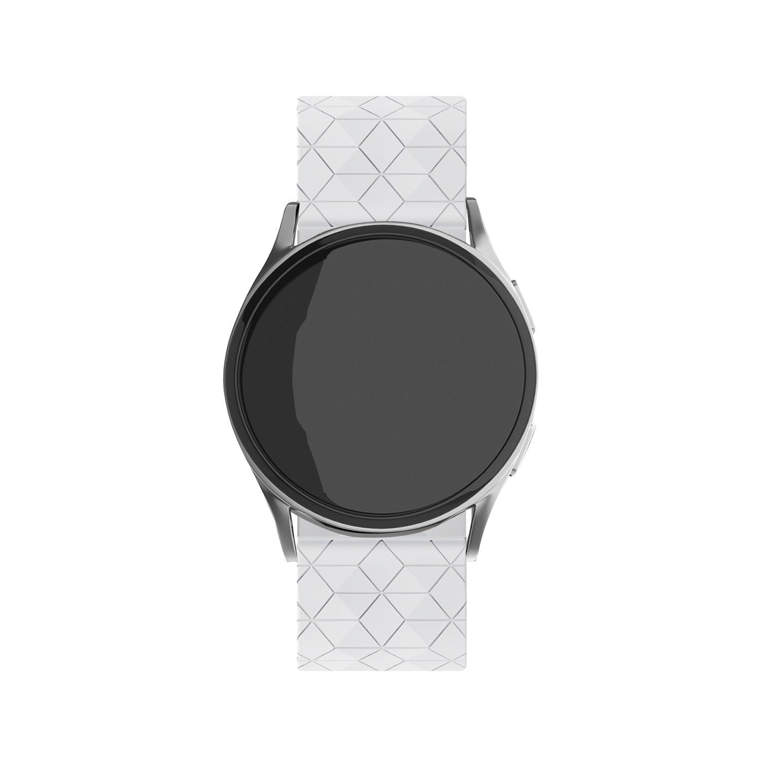 Bracelet silicone 'Hexa' Amazfit Bip 6 (blanc)