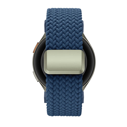 Bandz Bracelet trensé 'Easy Fit' Samsung Galaxy Watch 5 - 44mm (bleu)