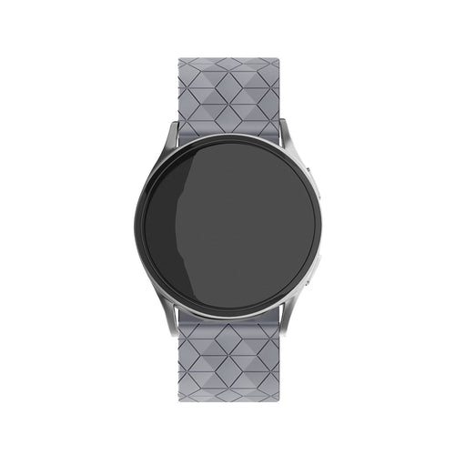 Bracelet silicone 'hexa' Redmi Watch 5 Lite (gris)