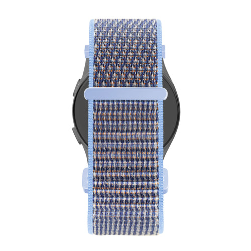 Bandz Bracelet nylon Loop Garmin Vivomove Trend (bleu clair)