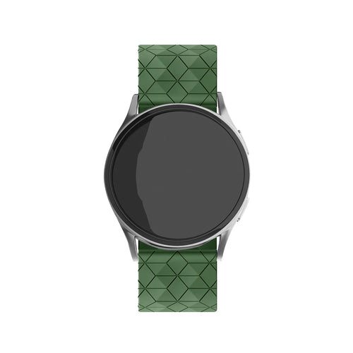 Bracelet silicone hexagone Polar Vantage M3 (vert militaire)