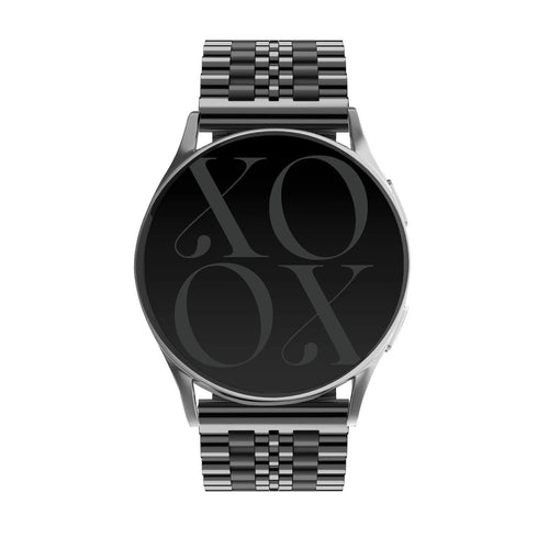 Bracelet acier xoxo Wildhearts Xiaomi Amazfit Bip (noir)