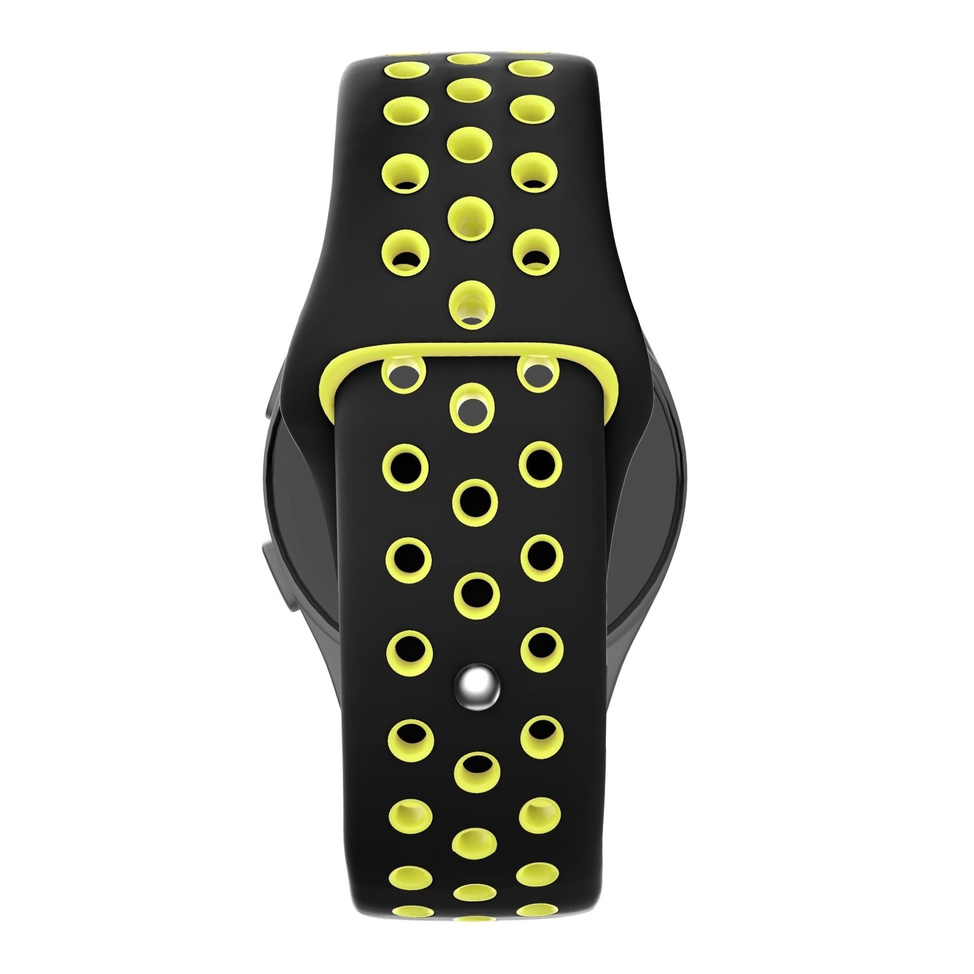 Bandz Coros Apex 42mm Sport Strap 'Deluxe' (Black/Yellow)