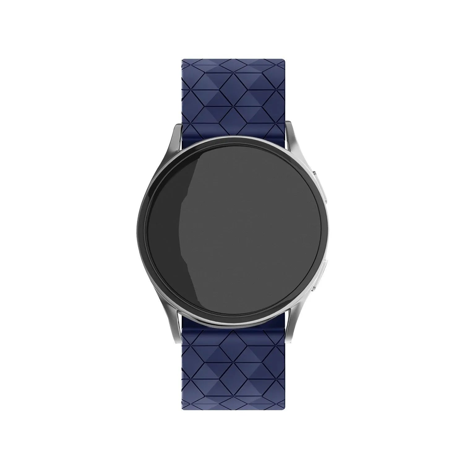 Oppo Watch X2 Silicone Hexa Strap (Dark Blue)