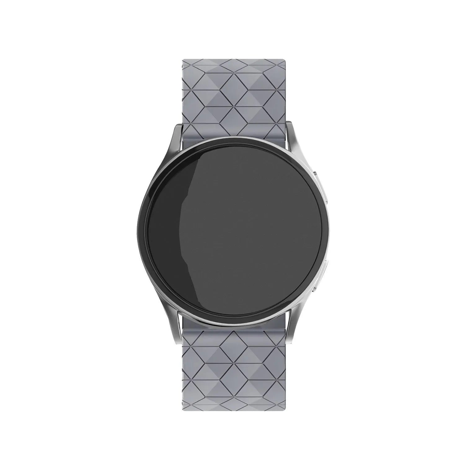 Bracelet silicone Hexa Oppo Watch X2 (gris)