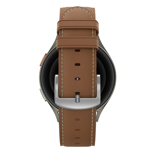 Bandz Bracelet cuir 'Easy Fit' Actyve Smartwatch 20mm (marron)
