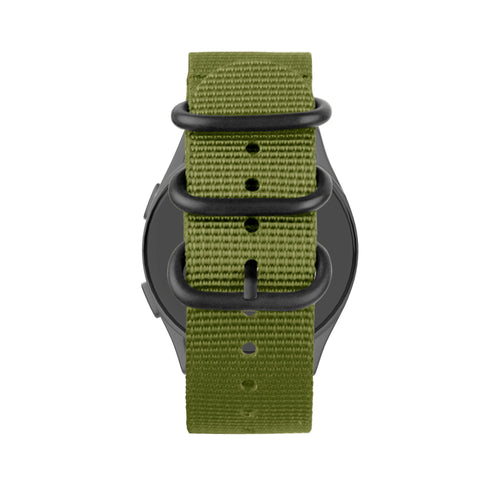 Bandz Bracelet nylon avec boucle Garmin Approach S50 (vert)