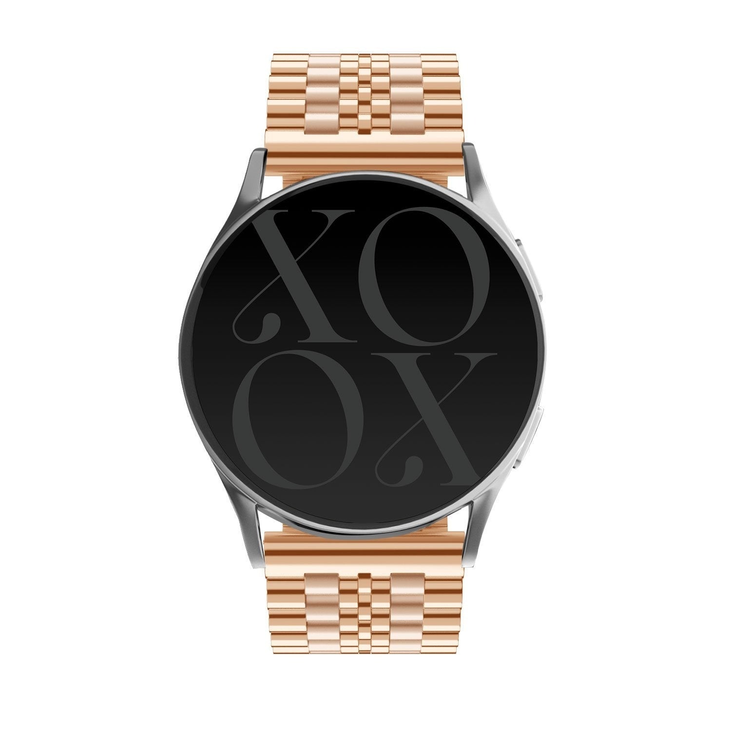 Bracelet acier xoxo Wildhearts Samsung Galaxy Watch Active (rose/doré)