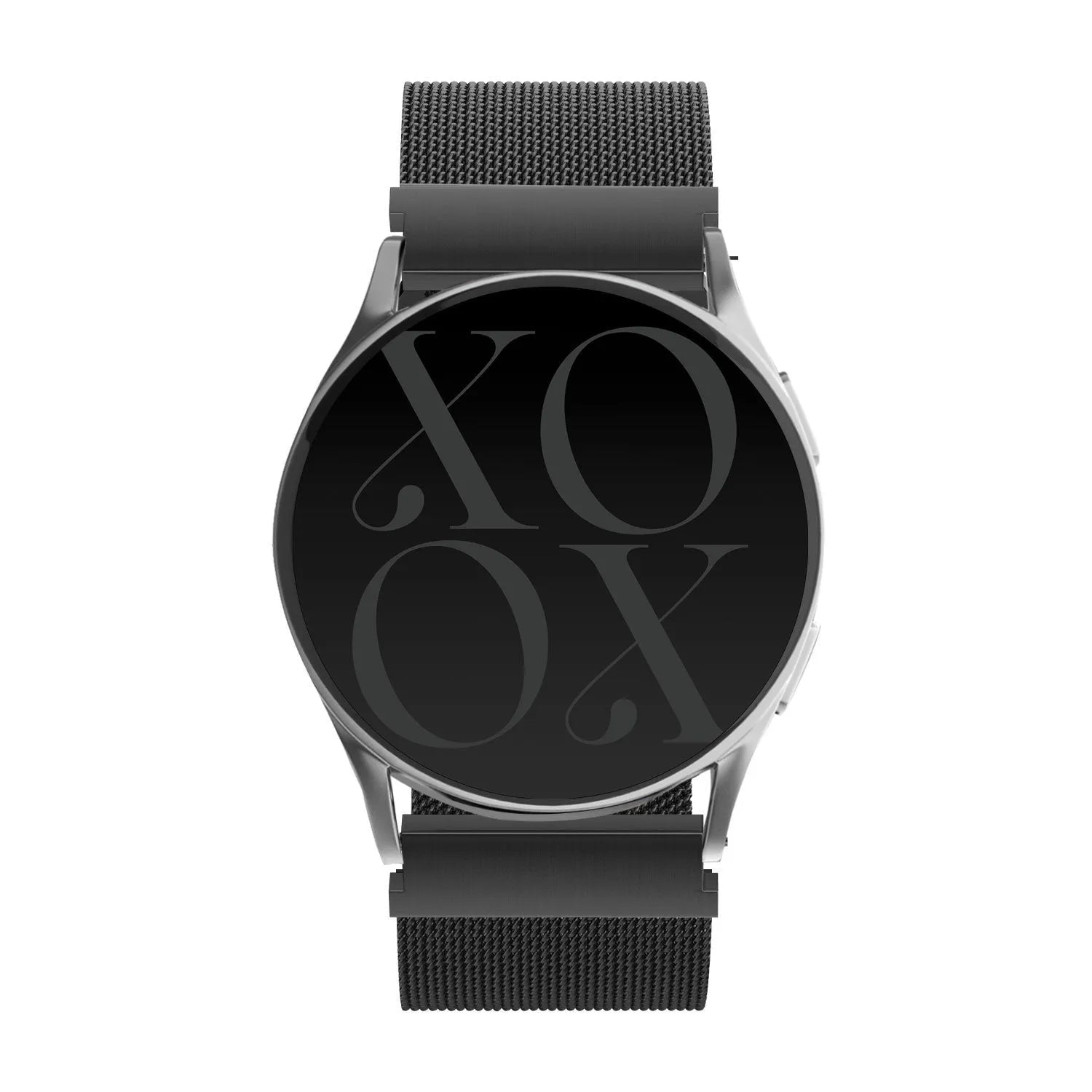 Bracelet milanais xoxo Wildhearts Fossil Gen 5e 44mm (noir)