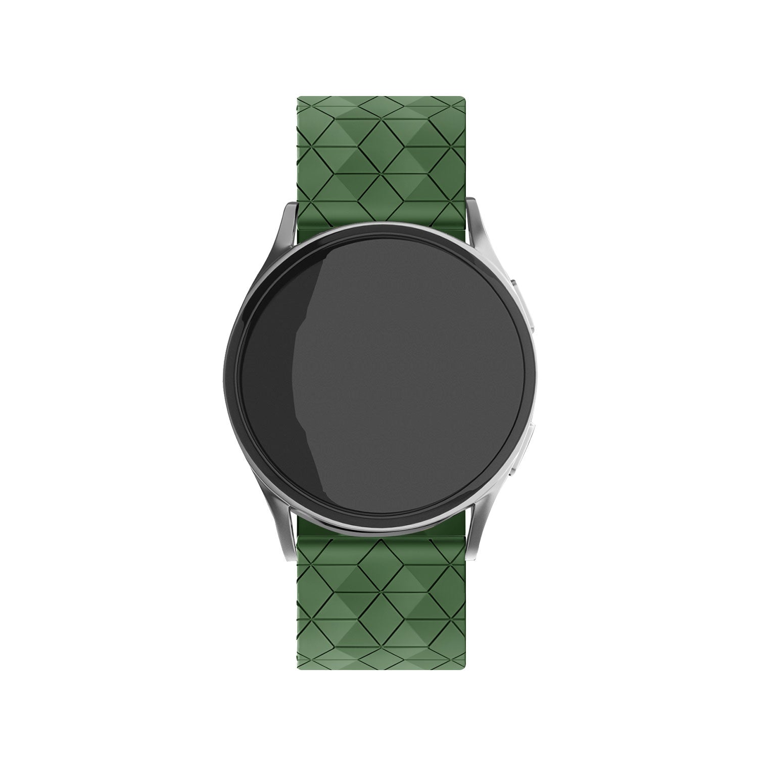 Bracelet silicone 'Hexa' Xiaomi Watch 2 (vert militaire)