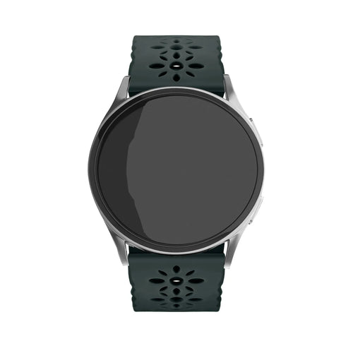 Bracelet de silicone avec relief Amazfit GTS 4 (vert sapin)