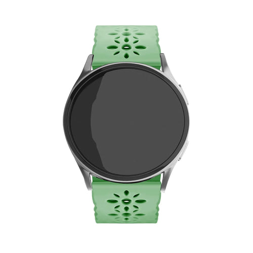 Bracelet de silicone avec relief Amazfit Bip 3 (Pro) (vert)