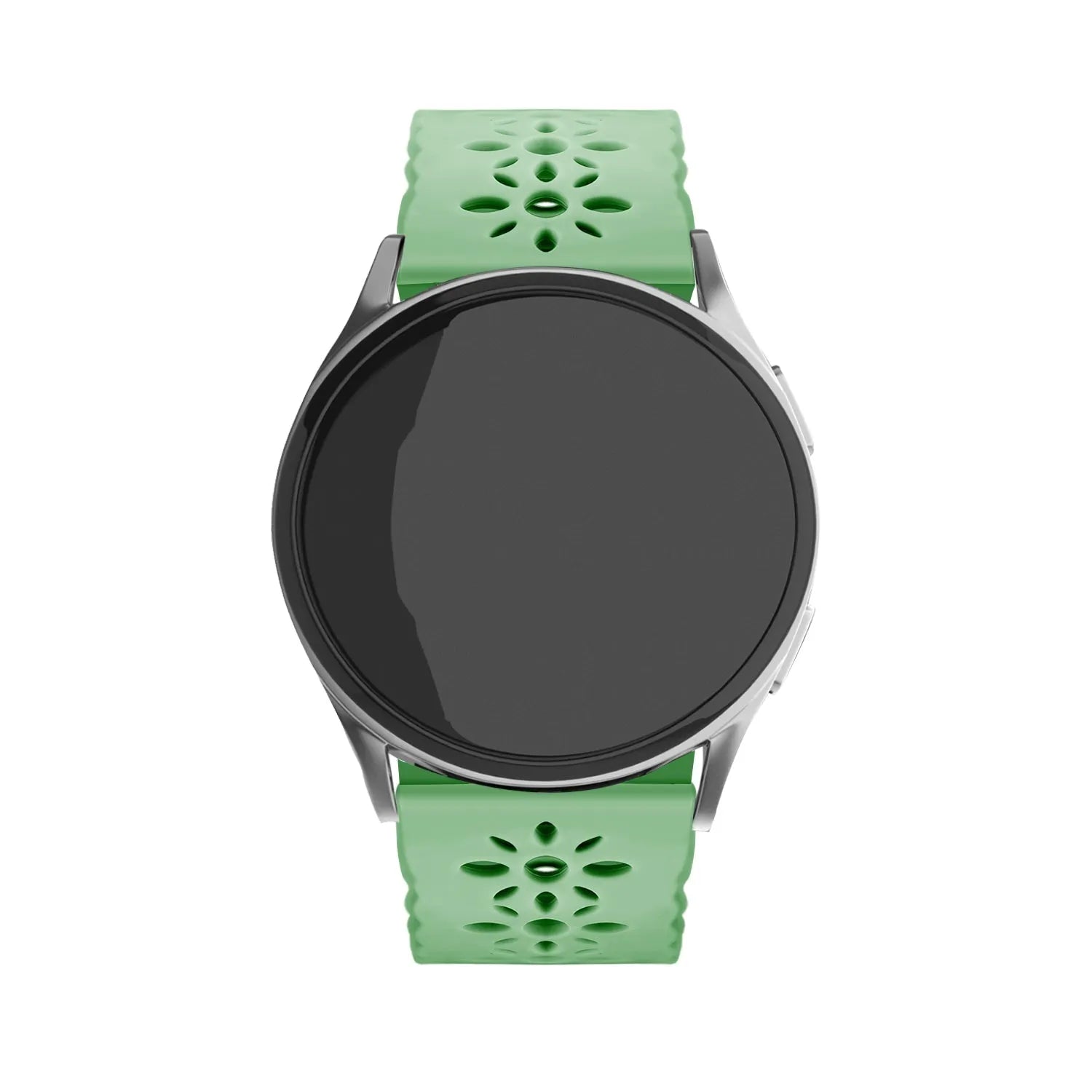 Bracelet de silicone avec relief Amazfit Active (vert)