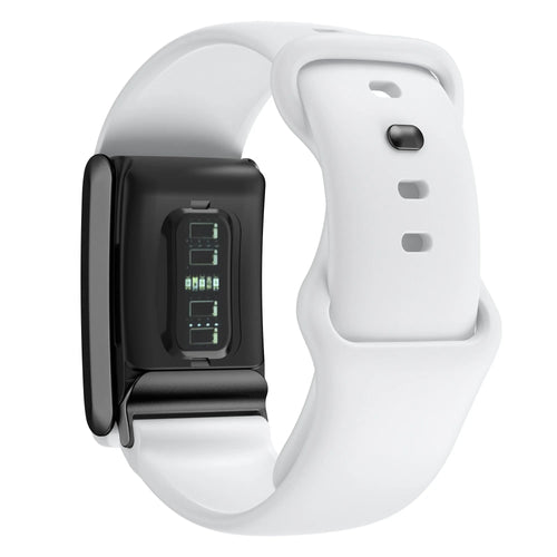 Bracelet silicone compatible avec Whoop 4.0 (blanc)