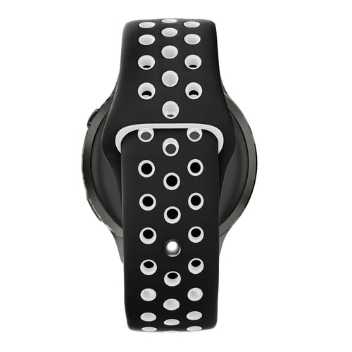 Bandz Bracelet sport 'Deluxe' Garmin Venu 2 (noir/blanc)