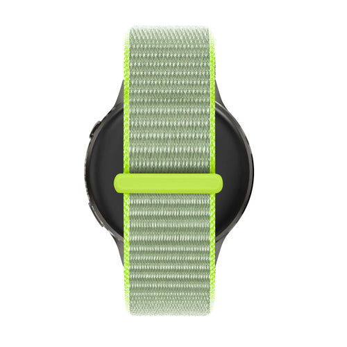 Bandz Bracelet nylon Garmin Forerunner 255s (jaune fluo)