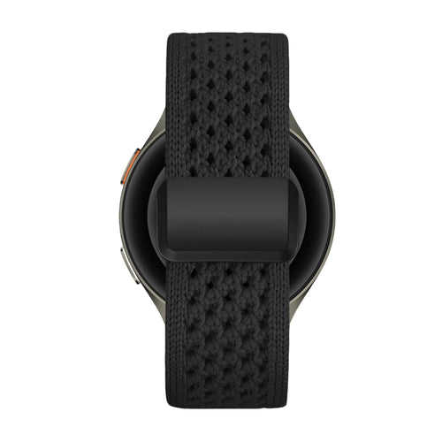 Bandz Bracelet nylon Vintage Huawei Watch GT 5 - 41mm (noir)