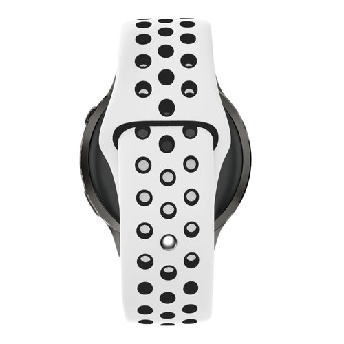 Bandz Bracelet sport 'Deluxe' Garmin Vivomove 3 (blanc/noir)