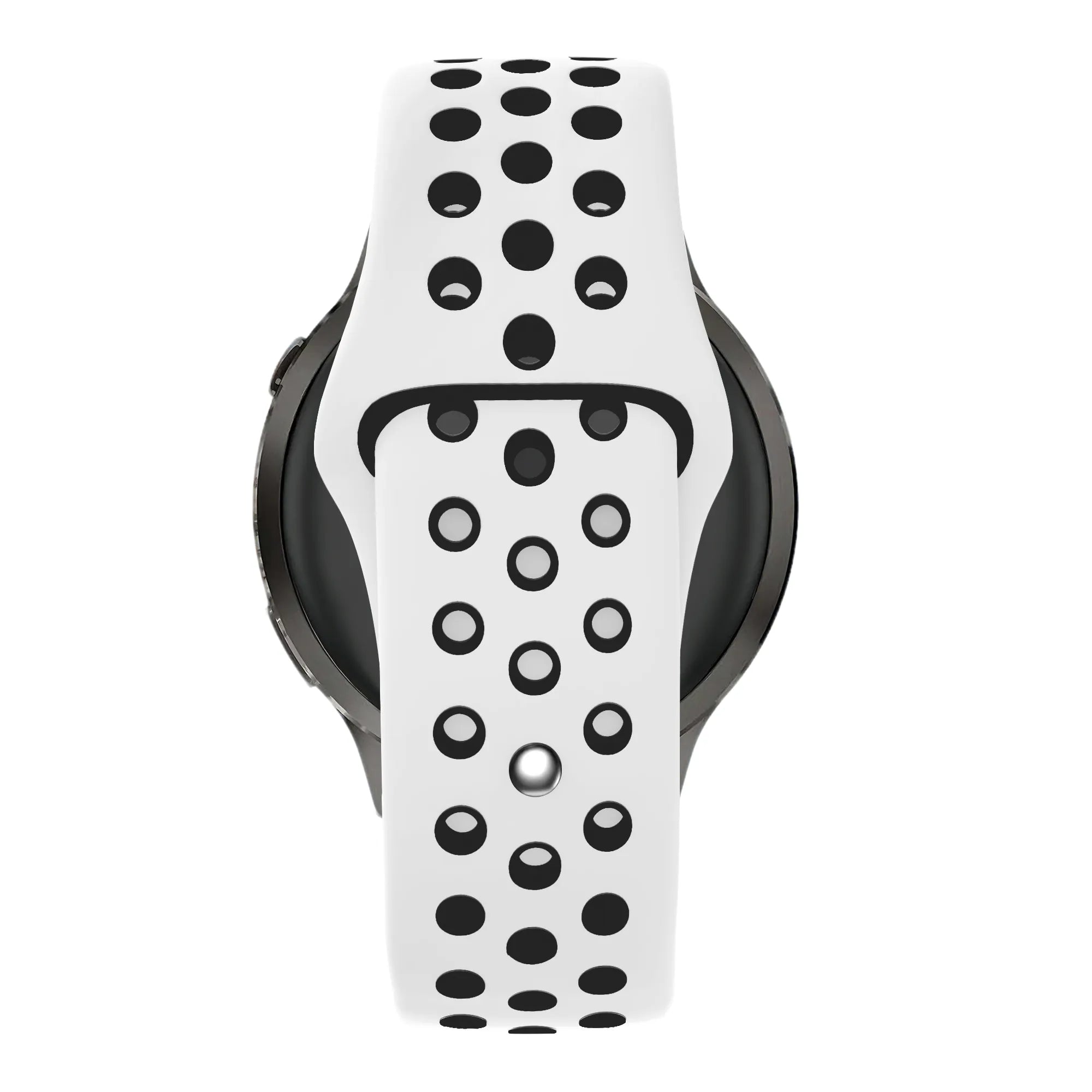 Bandz Bracelet sport 'Deluxe' Garmin Vivomove 3 (blanc/noir)