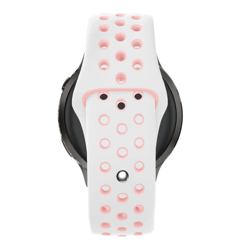 Bandz Bracelet sport 'Deluxe' Garmin Approach S50 (blanc/rose)