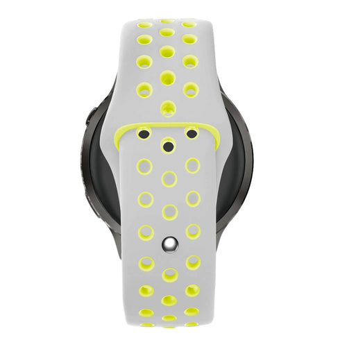 Bandz Bracelet sport 'Deluxe' Garmin Venu SQ 2 (gris/jaune)