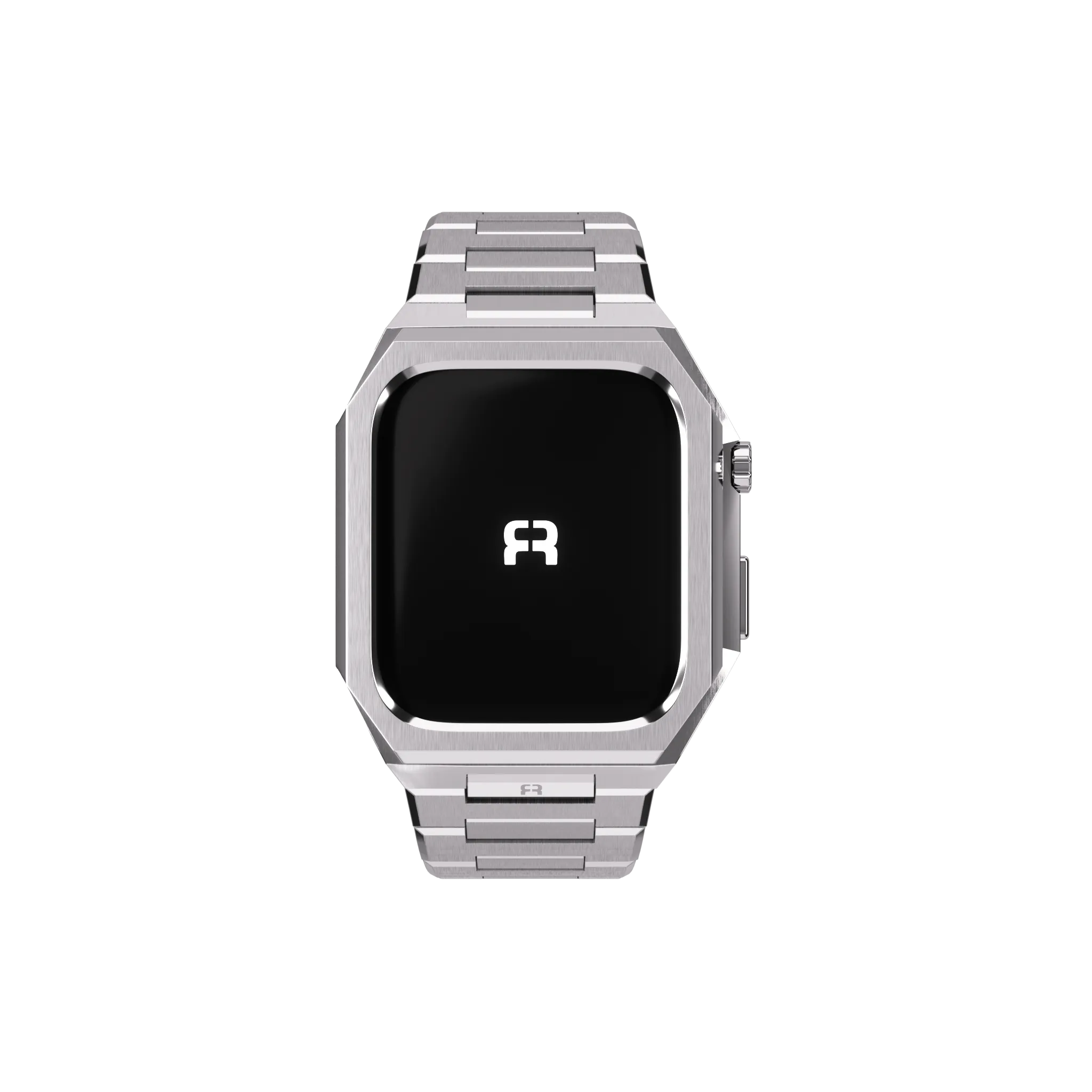 Reqior Boîtier avec bracelet en acier 'Nautilus' Apple Watch 45mm (argent)