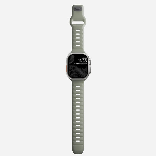 Nomad Bracelet silicone sport Apple Watch (Roche côtière)