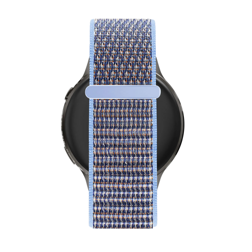 Bandz Garmin Forerunner 70 Nylon Loop Strap (Azure Blue)