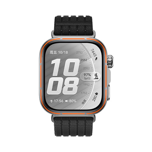 Bracelet nylon ultra fine Huawei Watch Fit 5 (noir)