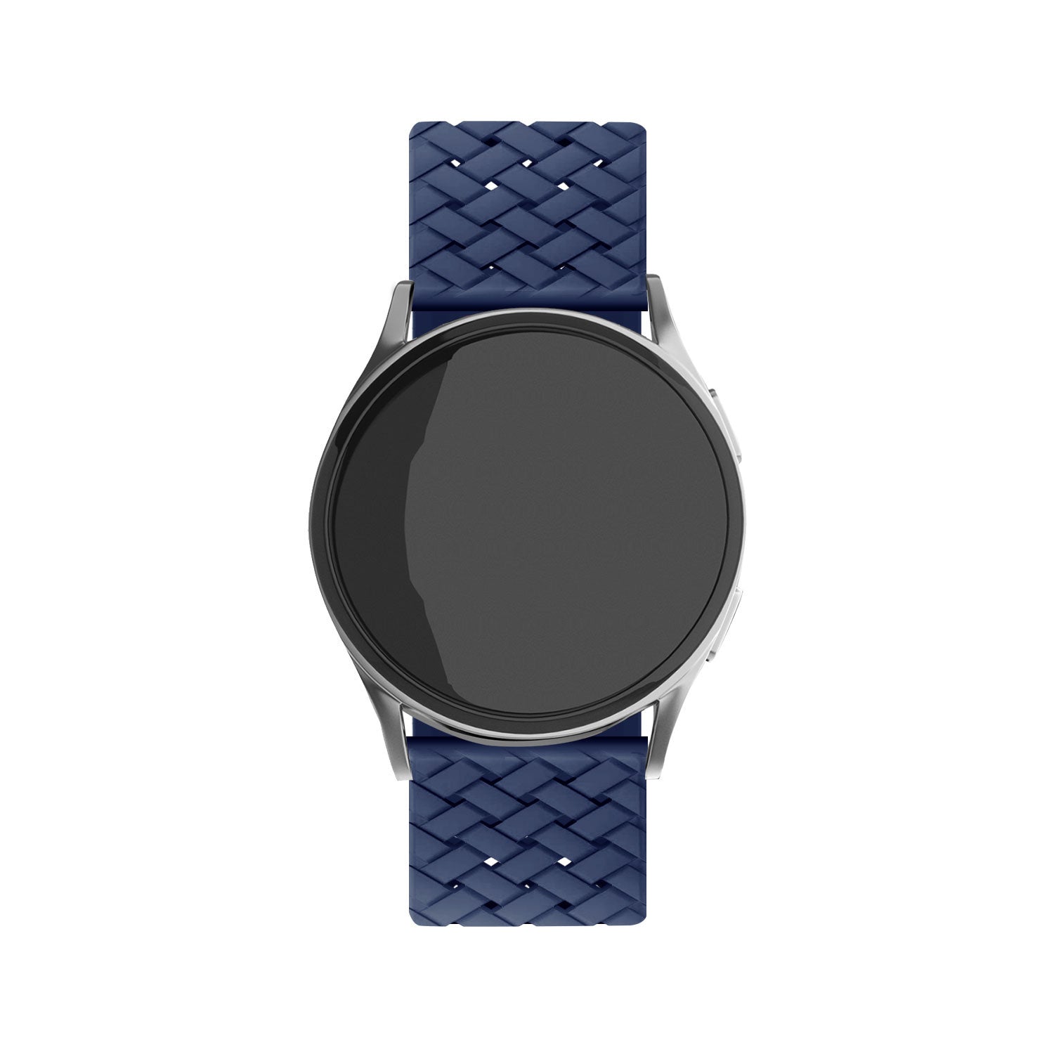 Bracelet silicone tissé Polar Unite (bleu foncé)