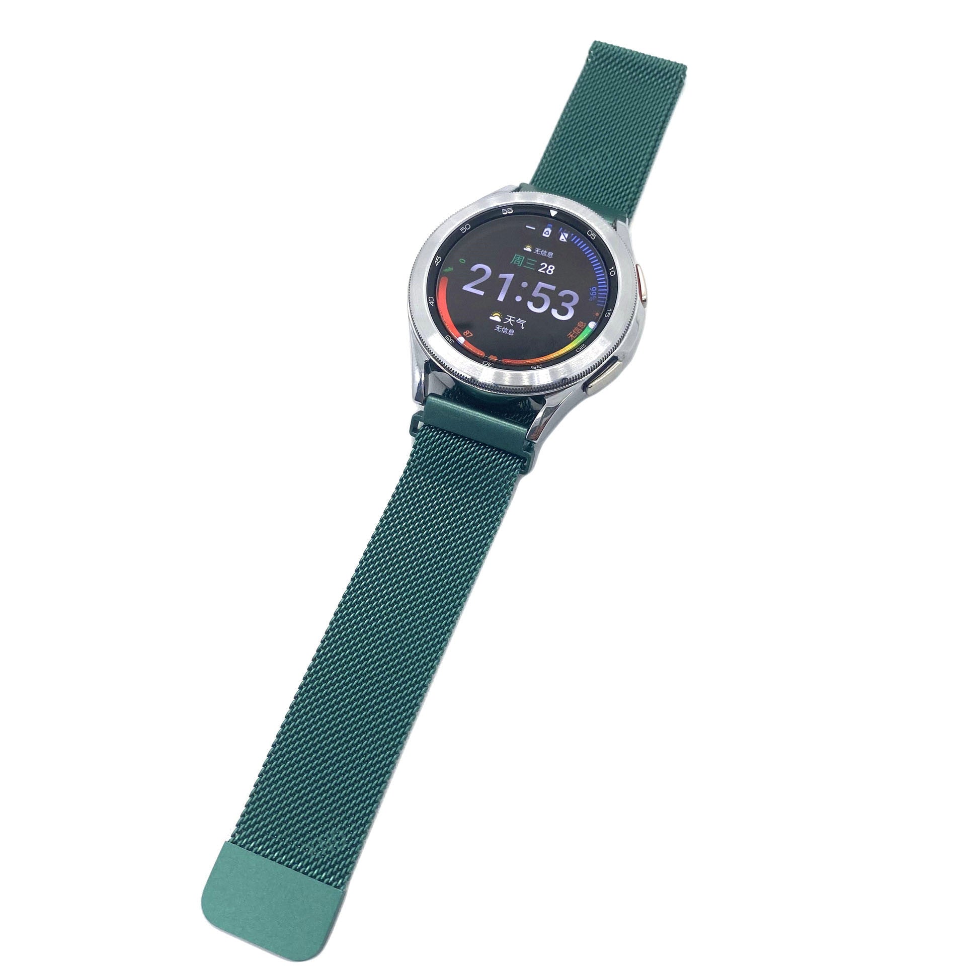 Bracelet milanais Huawei Watch GT 3 Pro 43mm (vert)